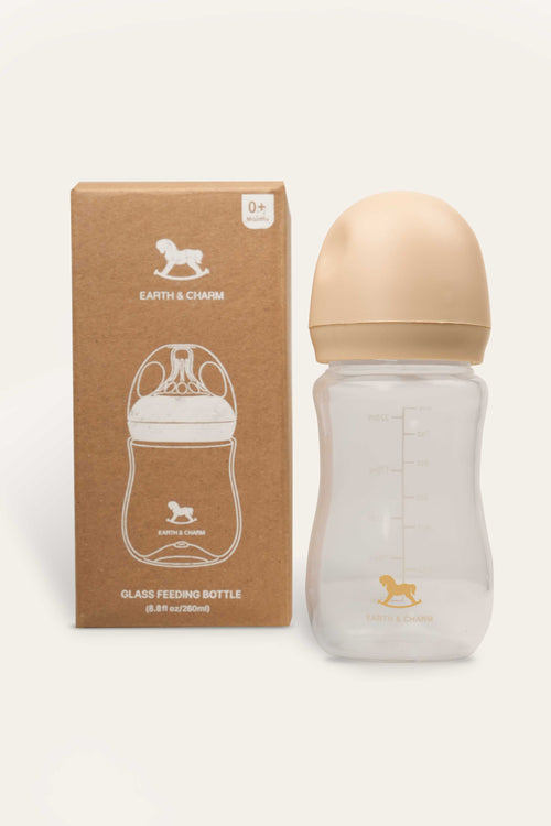 Glass Feeding Bottle (260ml)