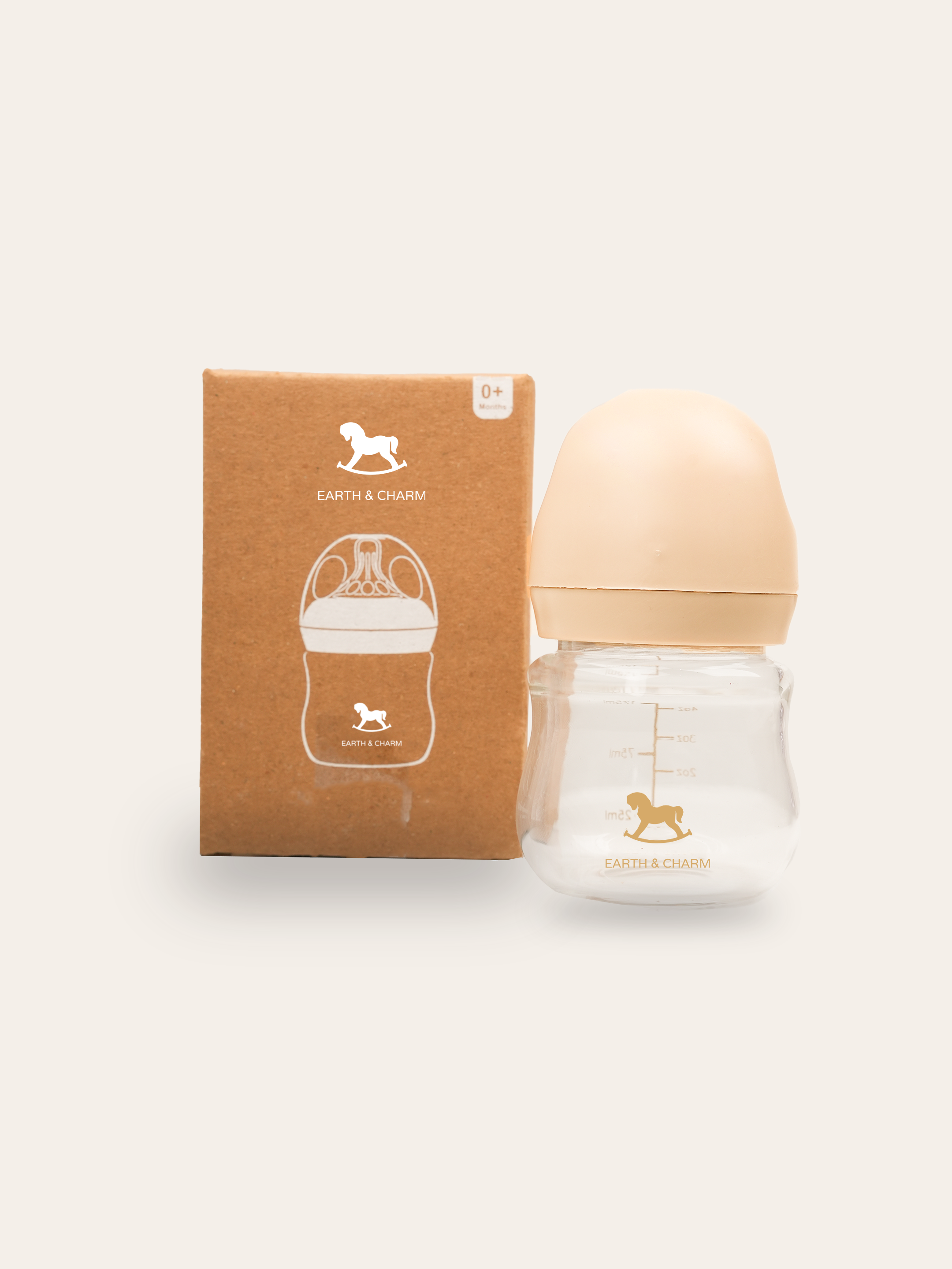 Glass Feeding Bottle (150ml)